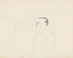 λ DAVID HOCKNEY (BRITISH 1937-2026), JACK KENNEDY, MODEL, U.C.L.A.