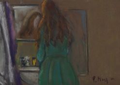 λ PAUL LUCIEN MAZE (FRENCH/BRITISH 1887-1979), JESSIE IN THE BATHROOM