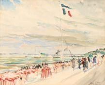 λ PAUL LUCIEN MAZE (FRENCH/BRITISH 1887-1979), VIEW OF DEAUVILLE