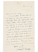 CHURCHILL, Sir Winston (1874-1965), autograph letter to Paul Maze, signed (Winston S. Churchill)