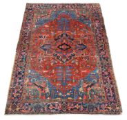 A HERIZ CARPET, CIRCA 1890