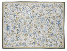 A NEEDLEPOINT CARPET