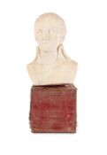 AFTER LOUIS SIMON BOIZOT, A WHITE MARBLE BUST OF NAPOLEON BONAPARTE AS FIRST CONSUL, ITALIAN