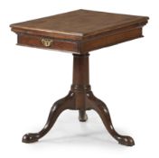 A GEORGE II MAHOGANY METAMORPHIC READING TABLE, ATTRIBUTED TO THOMAS POTTER, LONDON, CIRCA 1730