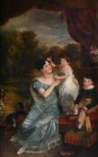 RAMSAY RICHARD REINAGLE, FRANCES TURNER, MRS ROBERT WILLIAMS, WITH HER TWO SONS ROBERT AND WILLIAM