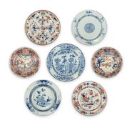 A GROUP OF SEVEN CHINESE AND JAPANESE CHARGERS, 18TH AND 19TH CENTURY