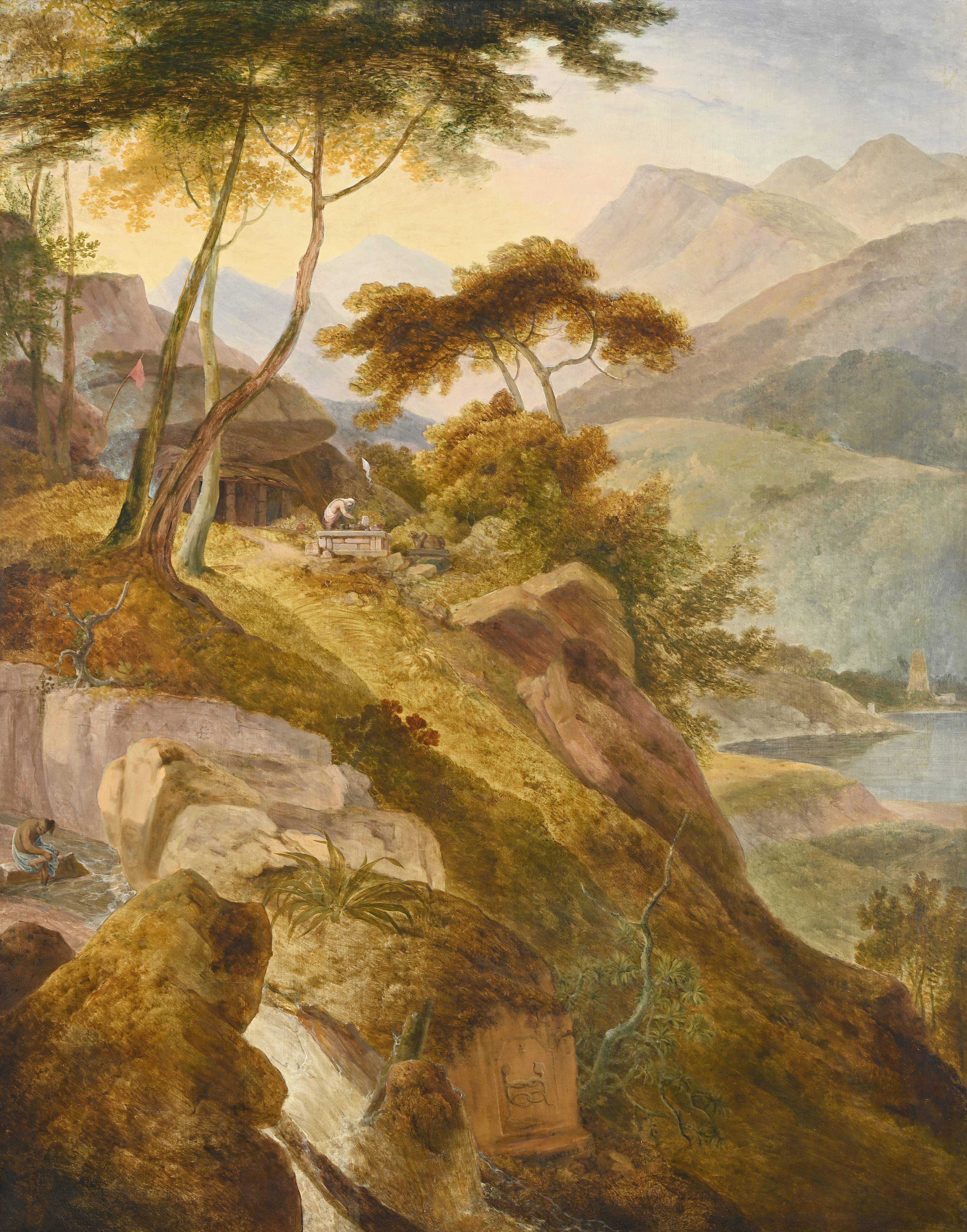 THOMAS DANIELL (BRITISH 1749-1840), SCENE IN THE MOUNTAINS NEARCAPE COMORIN, TAMIL NADU