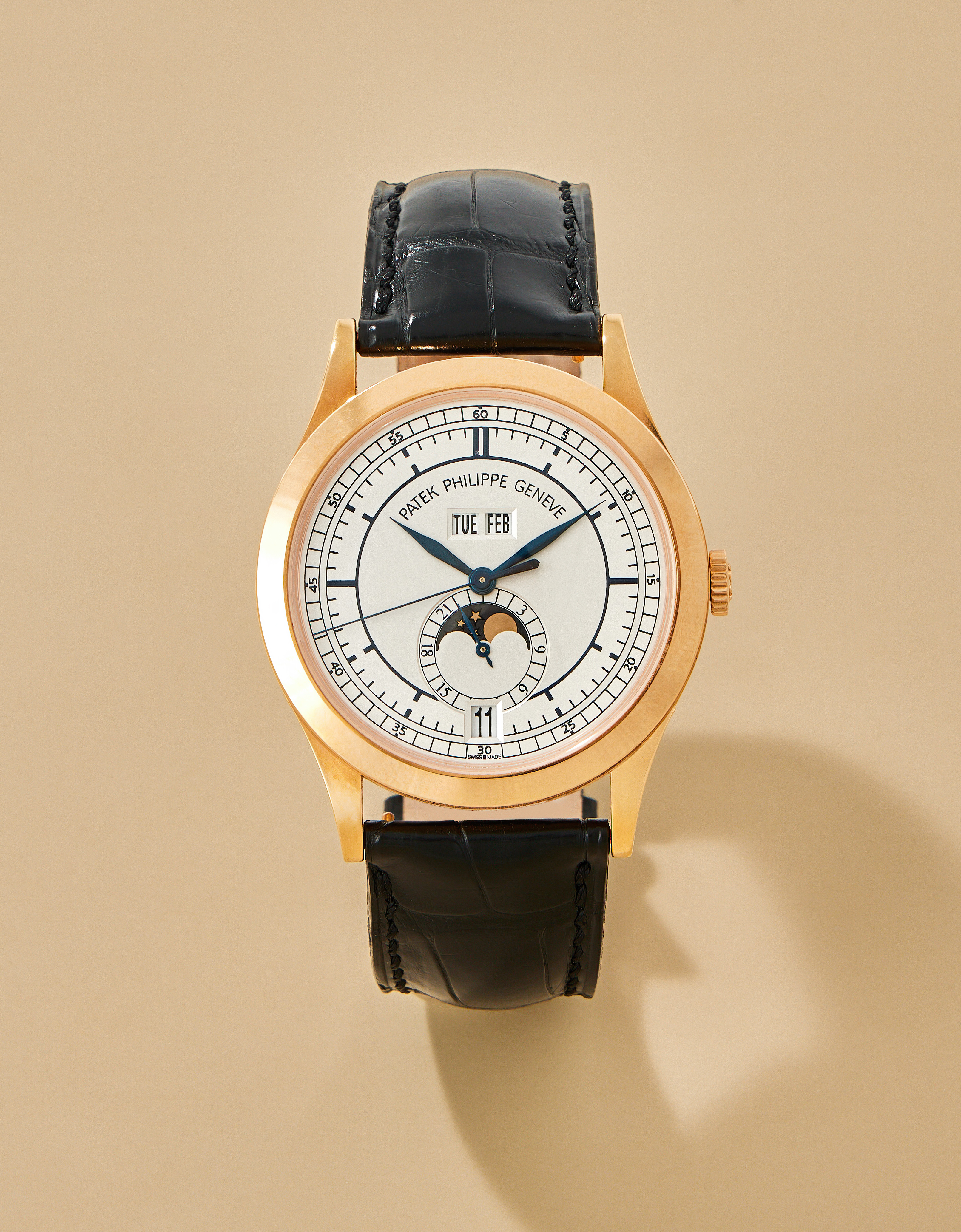 PATEK PHILIPPE, ANNUAL CALENDAR, REF. 5396R-001, AN 18 CARAT GOLD ANNUAL CALENDAR WRISTWATCH