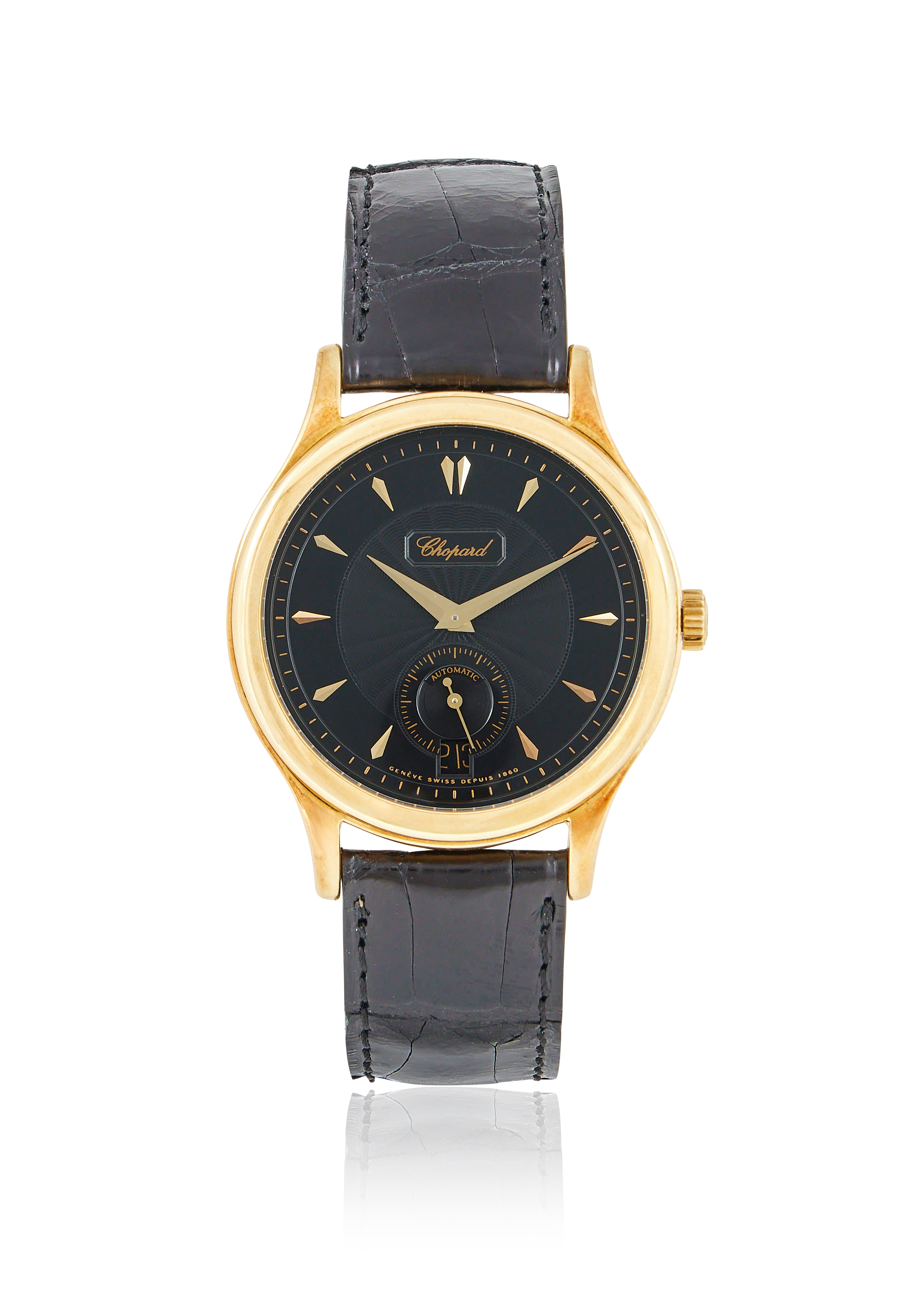 CHOPARD, L.U.C., REF. 16/1860/2, A LIMITED EDITION 18 CARAT GOLD WRISTWATCH