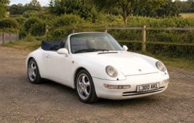 1996 Porsche 911 Carrera Cabriolet (993)         Registration Number: L300 AKL Chassis Number: TBA
