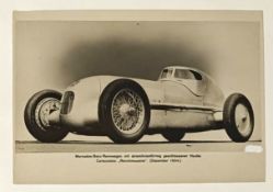 A Large Lot of Mainly Mercedes-Benz Works Publicity Photos of Pre-war Racing Cars and Team Drivers A