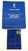 Ferrari Testarossa workshop manual and handbook Official handbook and workshop manual for Ferrari