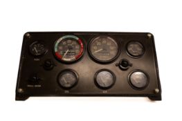 2 x Period Dash Panels - North Western Motor Co. and Military North Western Motor Co. Dash Panel (