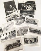A Rare Collection of 25 Monochrome Copied Photographs Pertaining to Hispano-Suiza Motorcars A rare