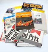 A Large Mixed File of Grand Prix Memorabilia from the 1970s on Tyrrell, McLaren, Williams, Mercedes,