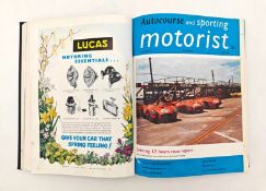 A Rare Bound Volume of Autocourse for 1958 The complete Volume 8 bound copies from 1958 with many
