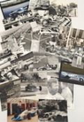 Circa 100 Monochrome and Colour Images of Motorsport Events - 1930s to 1980s A mixed lot of