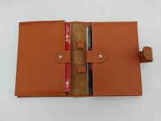 Ferrari 575M owner's book pack with wallet A correct leather wallet containing instruction books,