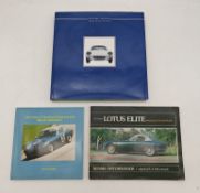 Three Books Pertaining to the Lotus Elite by Dennis Ortenburger and Kees Houtzager 'Lotus Elite -