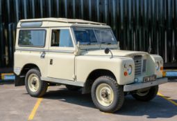 1972 Land Rover 88-inch Series III Registration Number: ETO 194L Chassis Number: TBA Recorded