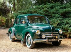 1958 Renault 4CV Registration Number: 302 UYR Chassis Number: 3512864 Recorded mileage: 48,342 miles