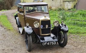 1930 Riley Nine Biarritz De Luxe Saloon Registration Number: OF 4753 Chassis Number: 607148 Recorded