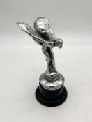 1921-25 Rolls-Royce Spirit of Ecstasy Mascot Stamped Charles Sykes Rolls-Royce to the base, 6.6.