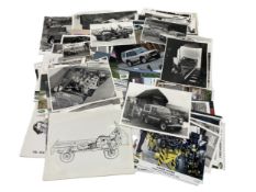 A large and varied collection of in excess of 60 Land-Rover images This lot includes many factory