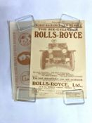 A Selection of Posters from Bonhams auctions and Edwardian Rolls-Royce Motor Cars