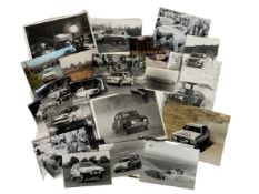 A fascinating lot of circa 80 images of International Rallying and Rallycross from the 1950s to