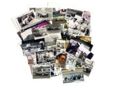Circa 60 colour and monochrome images of Grand Prix and other competition cars from the 1960s to the