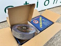 Unused Blue Shark 9" Metal Cutting Discs