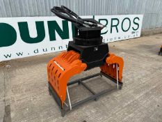 Unused 2025 Bucket Warehouse 090 ERG08-NL Hydraulic Rotating Selector Grab to suit 10-14 Ton Excavat