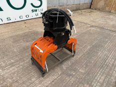 Unused 2025 Bucket Warehouse 020 ERG01-NL Hydraulic Rotating Selector Grab to suit 1.8-3Ton Excavato