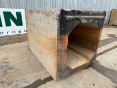 Used Concrete Culvert 56" x 56" By 2M Long, Opening 1Mx 1M