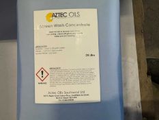 Unused Screen Wash Concentrate 20L