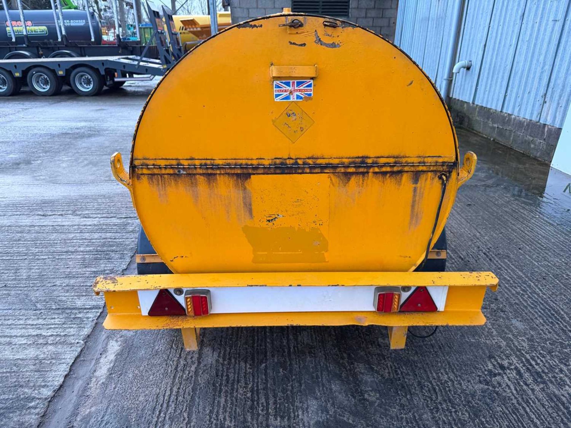 Twin Axle Bowser Trailer 950 Litre Bunded Fuel Tank With Electric Pump - Image 4 of 15
