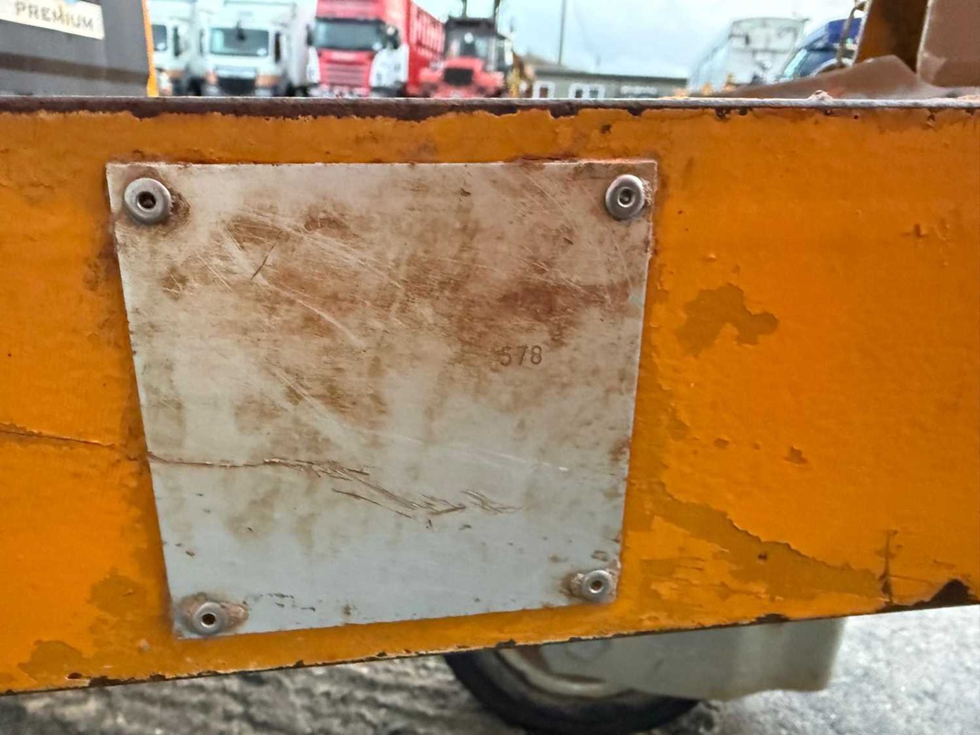 Twin Axle Bowser Trailer 950 Litre Bunded Fuel Tank With Electric Pump - Image 14 of 15