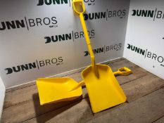 Unused Pair Of Plastic Rhino Shovels (2 Of)