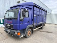 1995 Man 8.153, 7.5Ton Cattle Lorry , 4.3M x 2.3M Body (Reg Docs Available, Tested 05.2026)