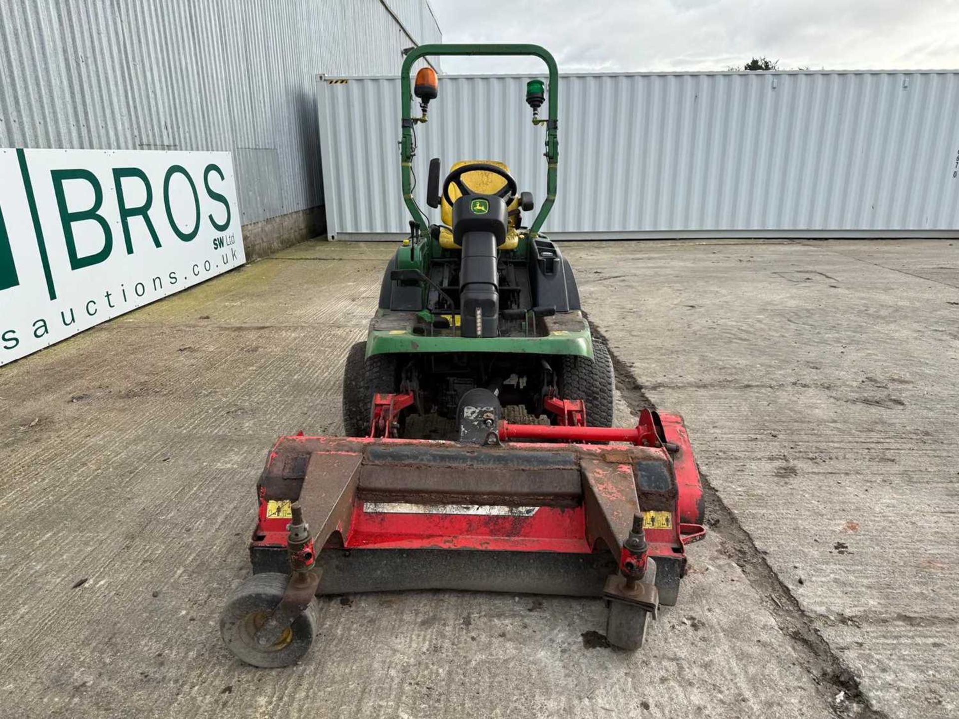 2013 John Deere 1445 Ride On Lawn Mower With flail Head - Image 13 of 21