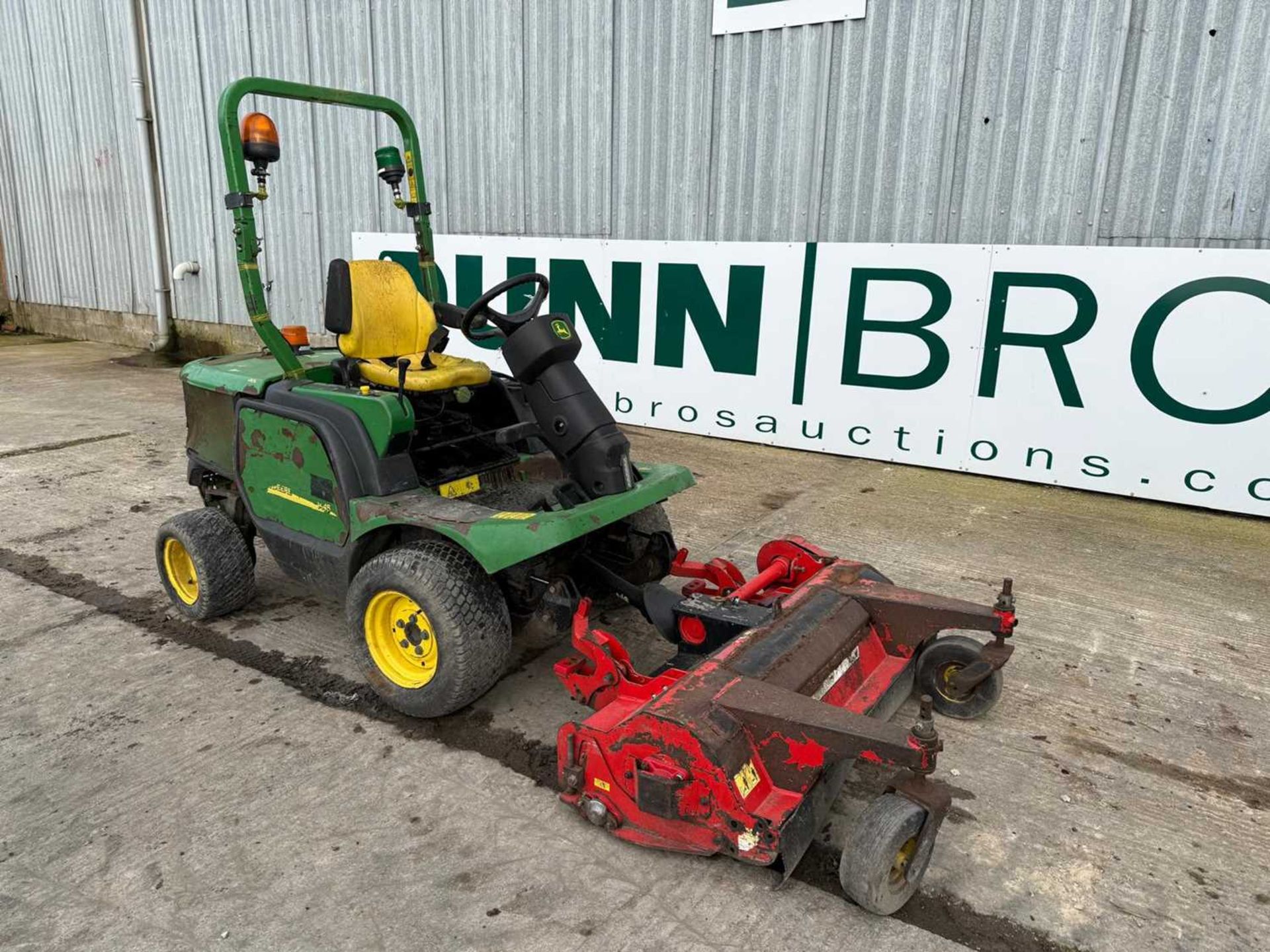 2013 John Deere 1445 Ride On Lawn Mower With flail Head - Image 7 of 21