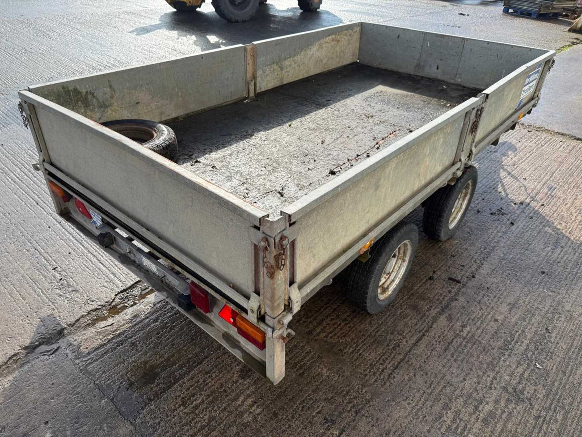 Used Ifor Williams Twin Axle Trailer 10Ft x 5.6Ft 2.5 Ton, Spare Wheel , (Keys In Folder With Bookle - Image 5 of 14