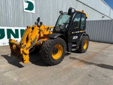 2021 JCB 542-70 AgriSuper Dual Tec, Full Led Light Package, A/C, Hydraulic Pick Up Hitch, Trailer Br