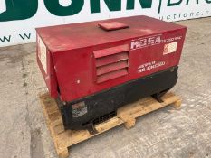 Used Mosa TS300SXL Diesel Generator ,Welder , 3 Phase ,240v 110V.
