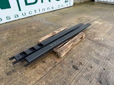 Unused 8Ft Pallet Fork Extensions