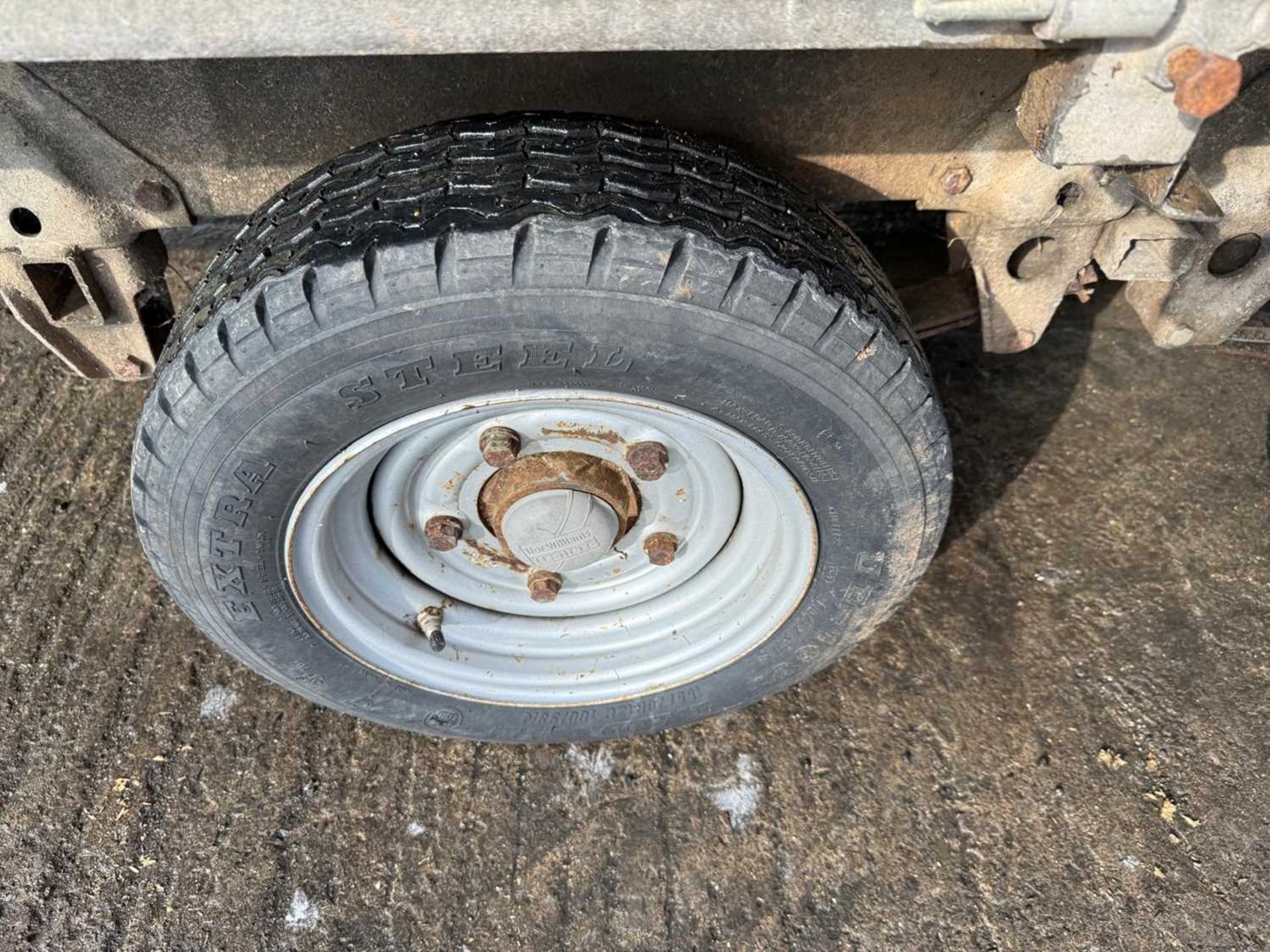 Used Ifor Williams Twin Axle Trailer 10Ft x 5.6Ft 2.5 Ton, Spare Wheel , (Keys In Folder With Bookle - Image 12 of 14
