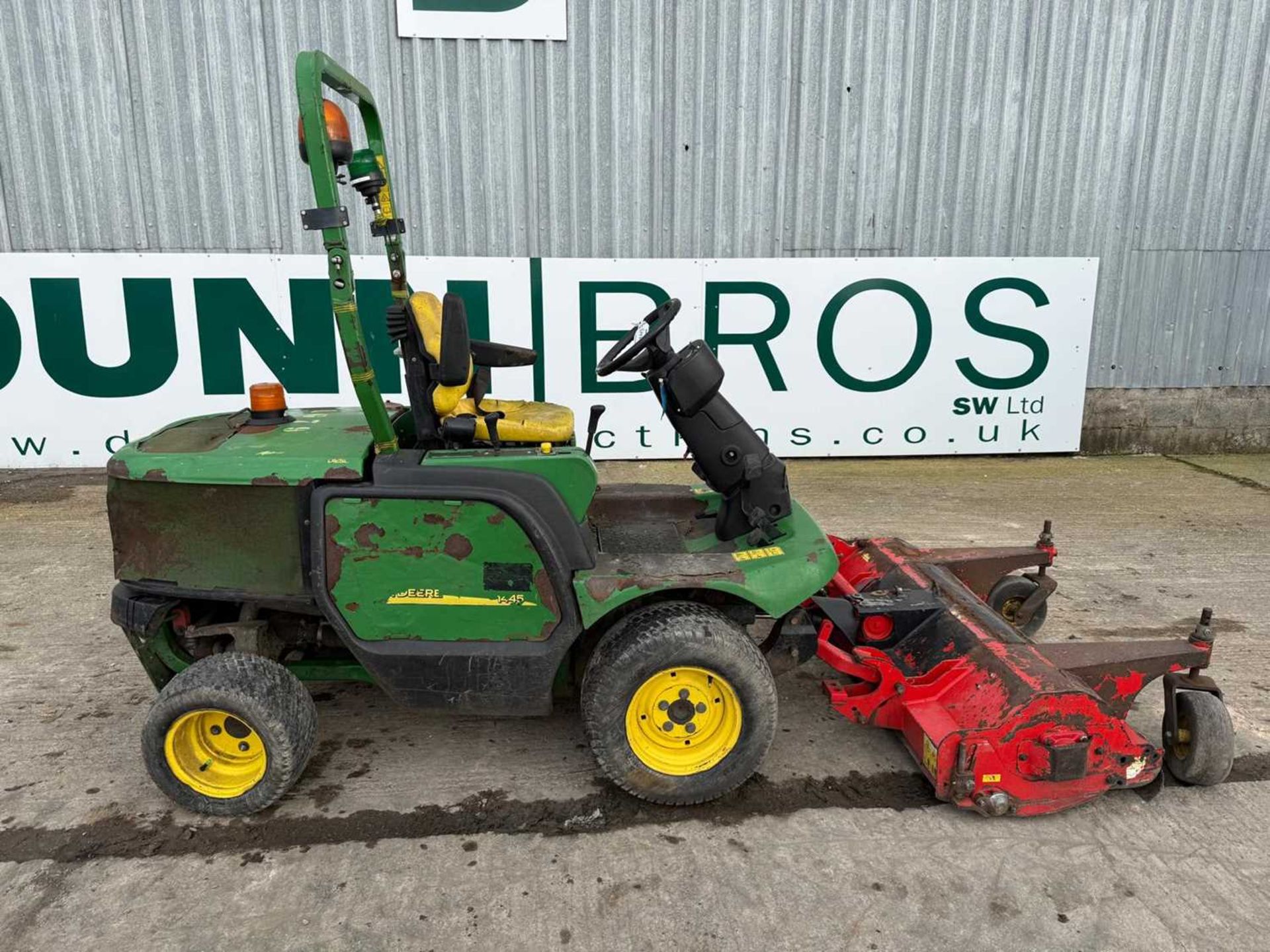 2013 John Deere 1445 Ride On Lawn Mower With flail Head - Image 6 of 21