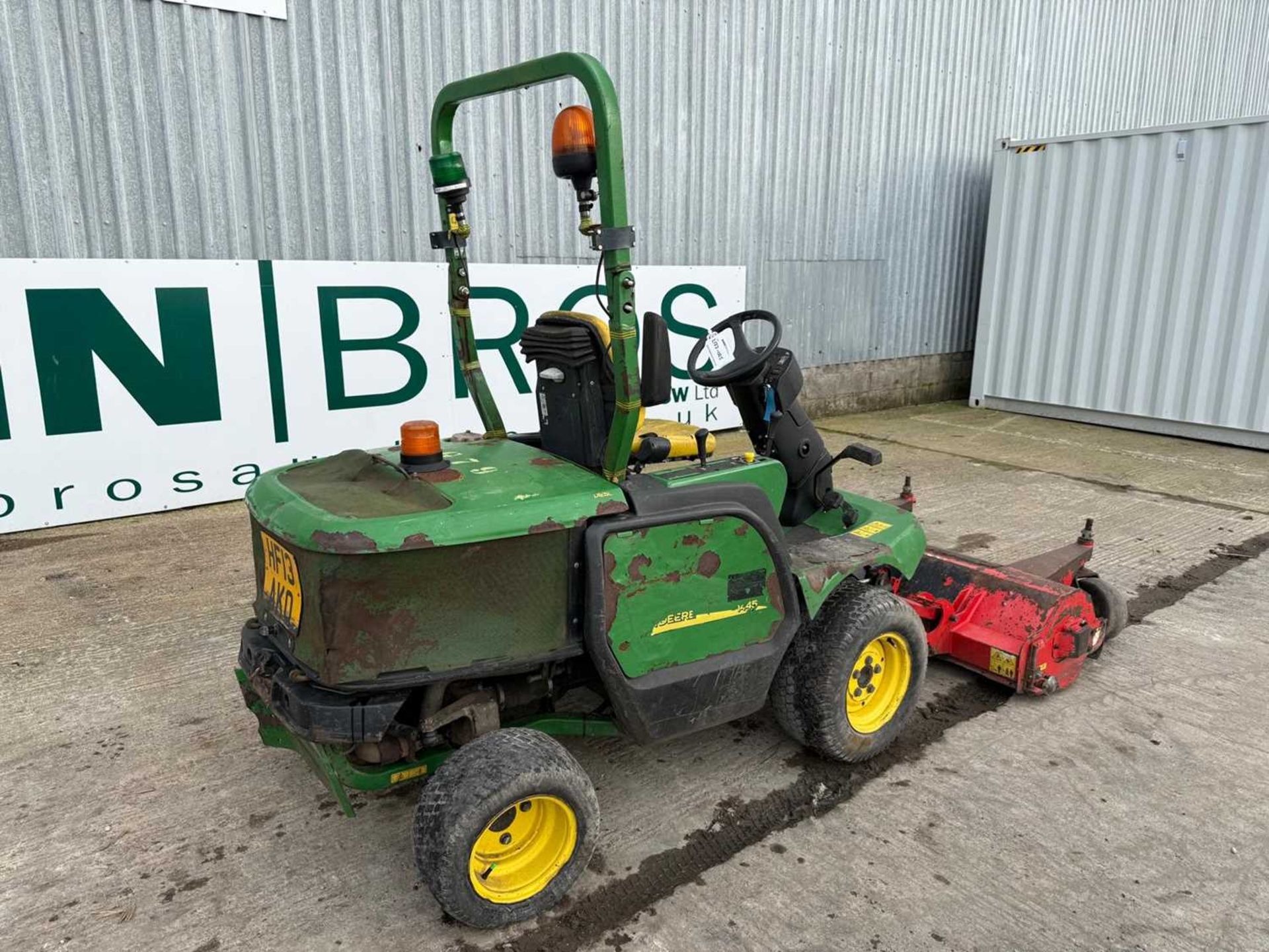 2013 John Deere 1445 Ride On Lawn Mower With flail Head - Image 5 of 21