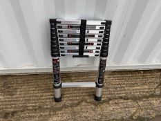 Unused 2.9M Telescopic 10 Rung Ladder 150KG